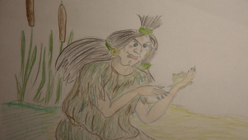 Кикимора Лядова рисунок