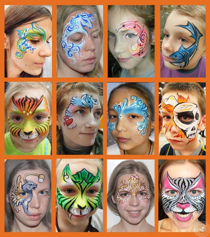 Аквагрим для детей