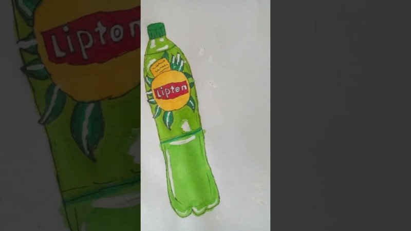 липтон зеленый с лимоном