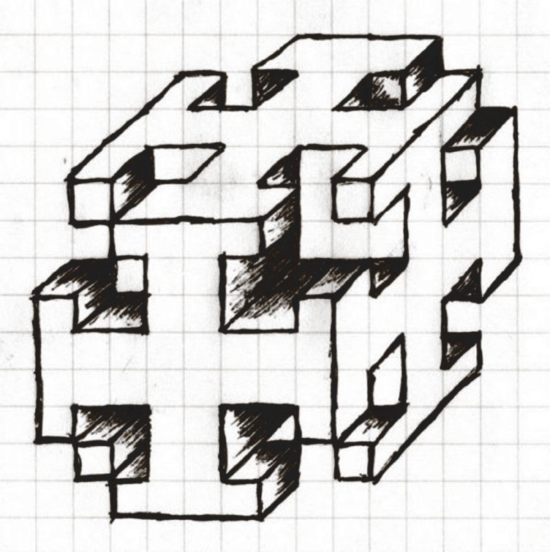 Рисунки в клеточку