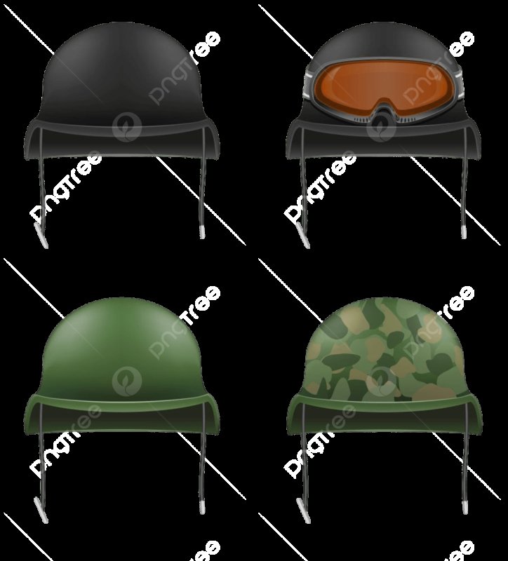 Каска Военная вектор