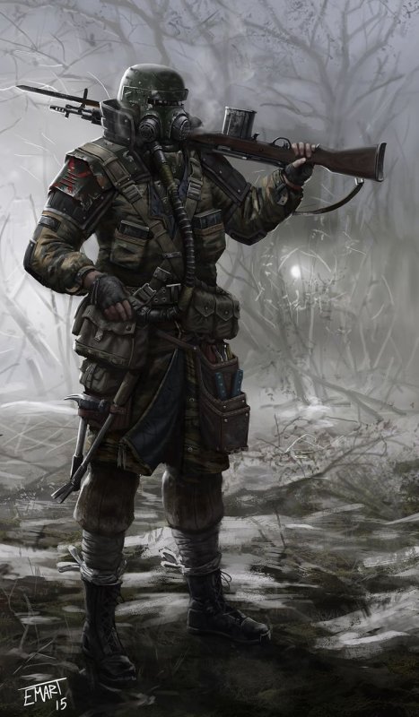 Сталкер hagtorp Art военные