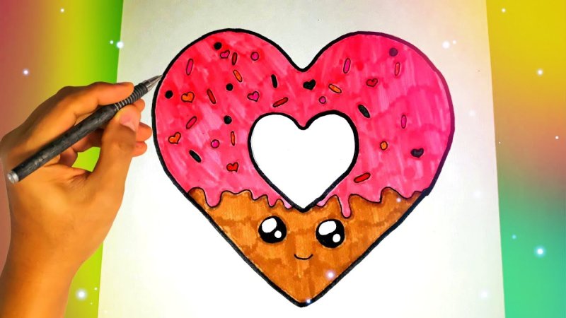 Рисунки очень легкие и красивые