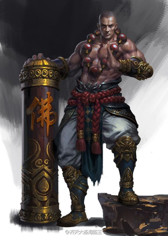 Монах воин DND