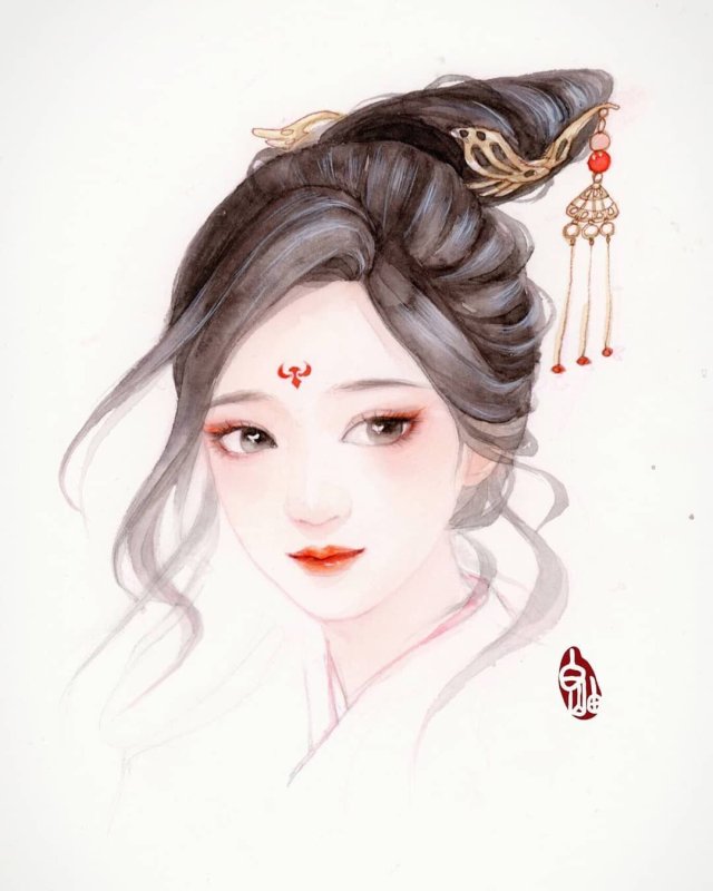 китайские традиционные прически для девушек