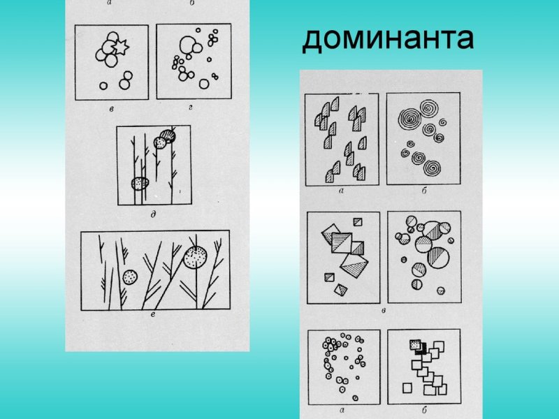 Доминанта в композиции
