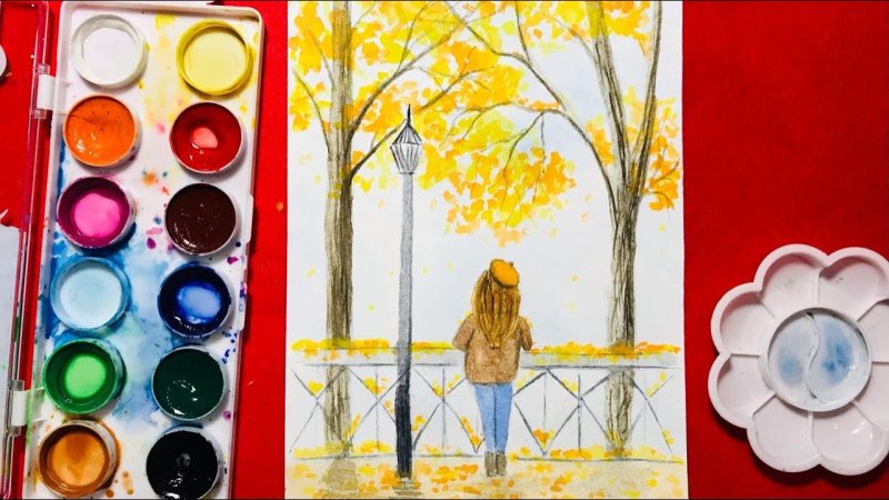 Идеи для рисунков красками