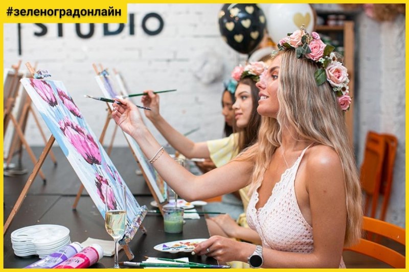 Мастер класс рисование на девичник
