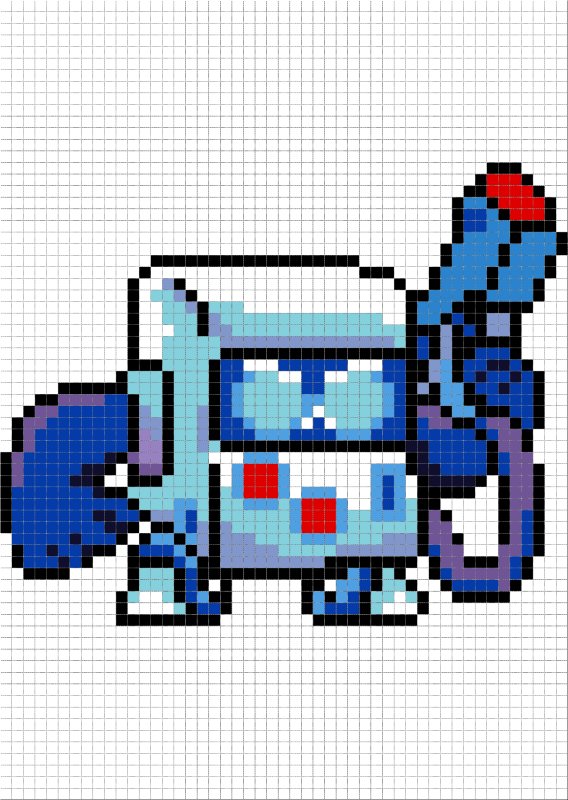 Браво старс Pixel Art