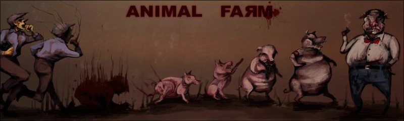 Свинья Наполеон Скотный двор