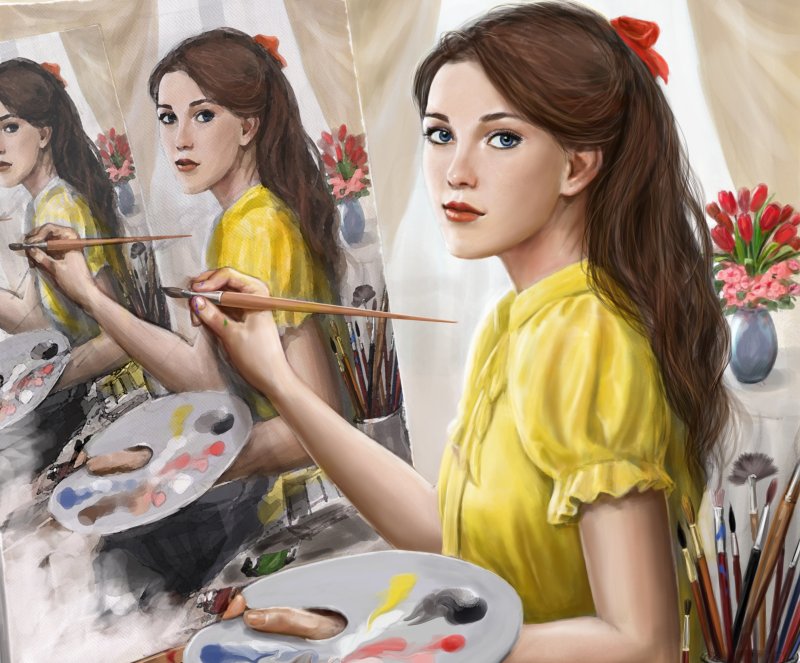 Художник рисунок
