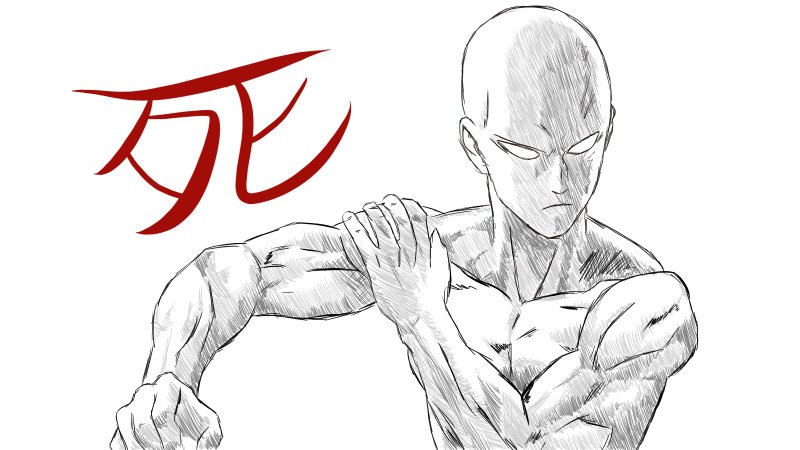 Скетчи аниме Сайтама Ванпанчмен