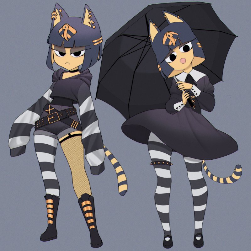 Анимал Кроссинг Ankha