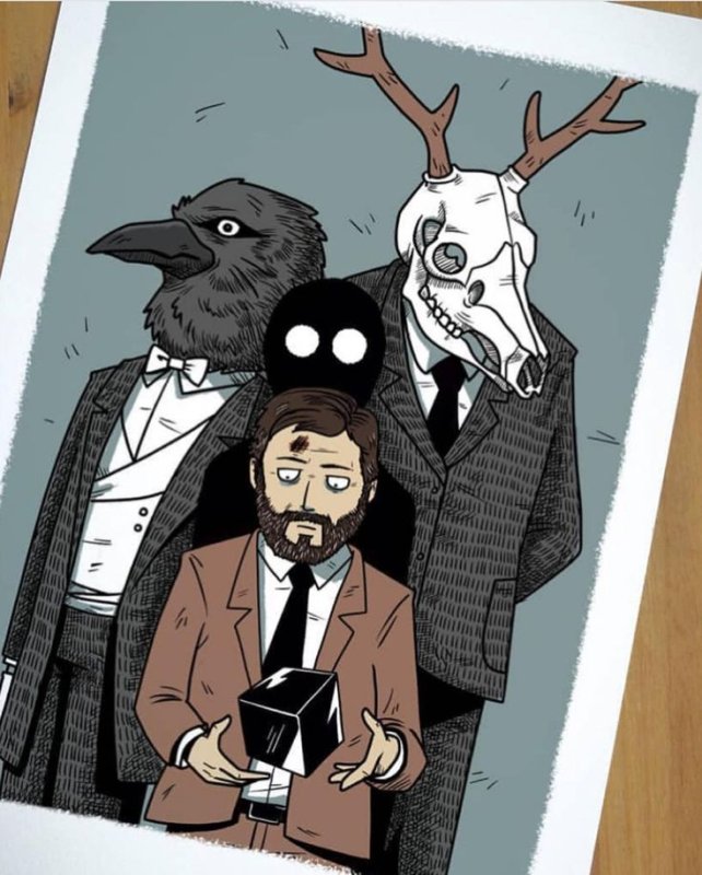 Мистер ворон Rusty Lake