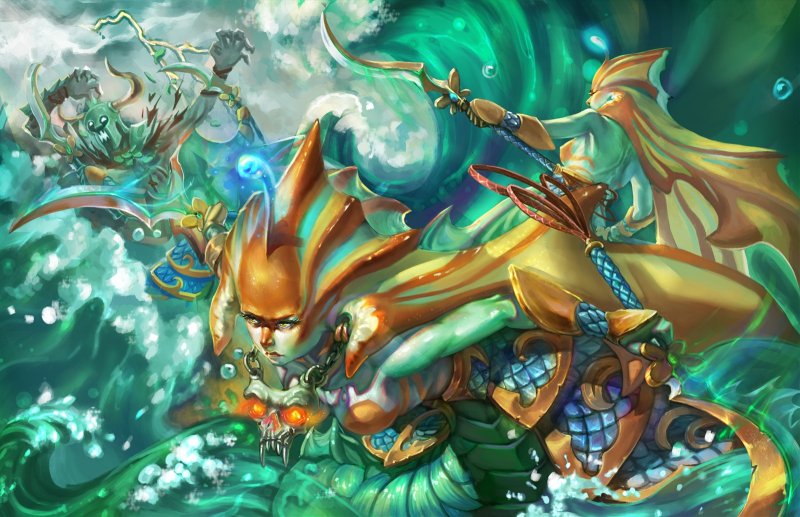 Дота 2 Naga Siren