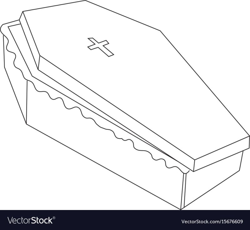 мультяшный гроб