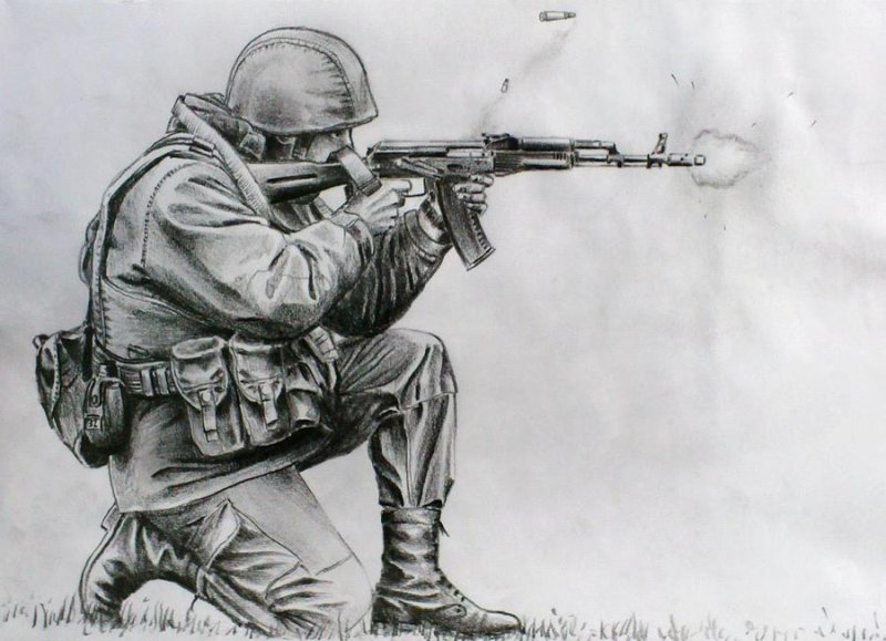 Военные рисунки