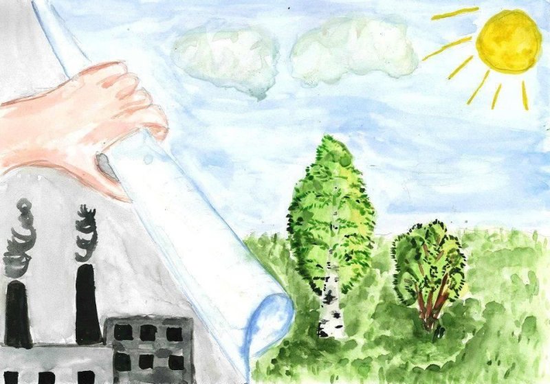 Рисунки на тему экология природы