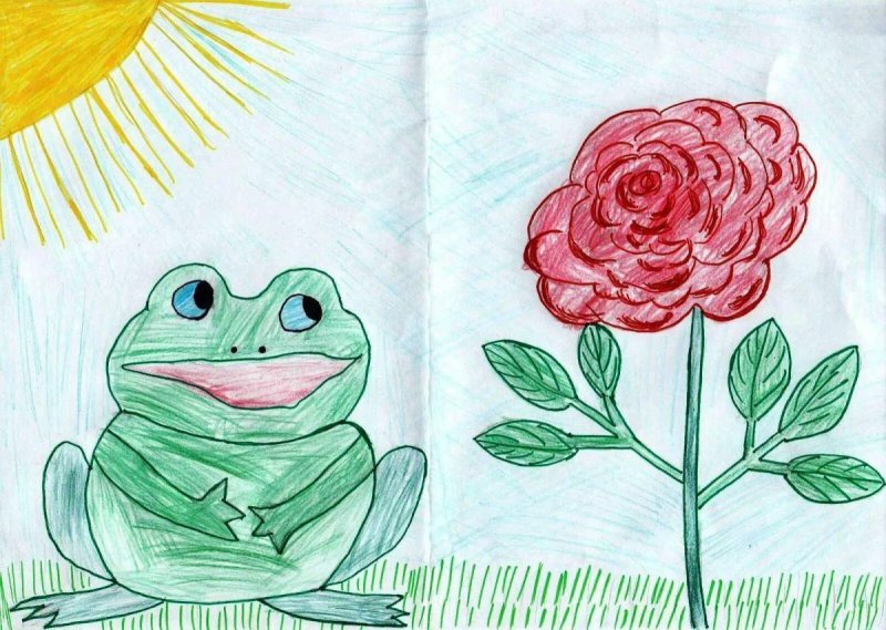 Гаршин сказка о жабе и Розе