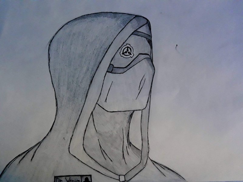 Чумной доктор SCP 049 без маски