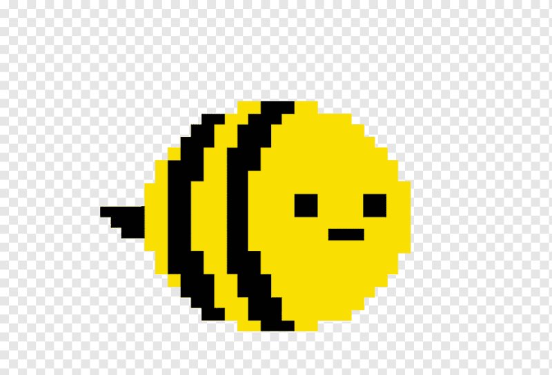 Пиксельные пчелки