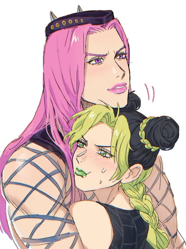 Jolyne and Anasui