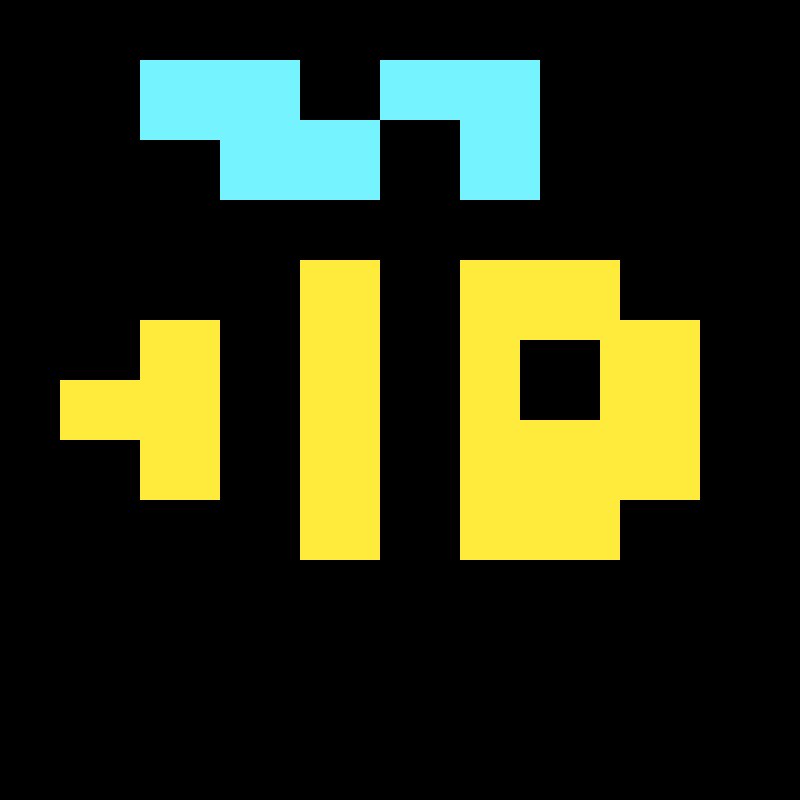 Пиксельная пчела