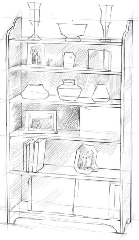 Полка рисунок