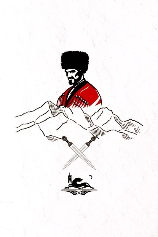Грузин рисунок