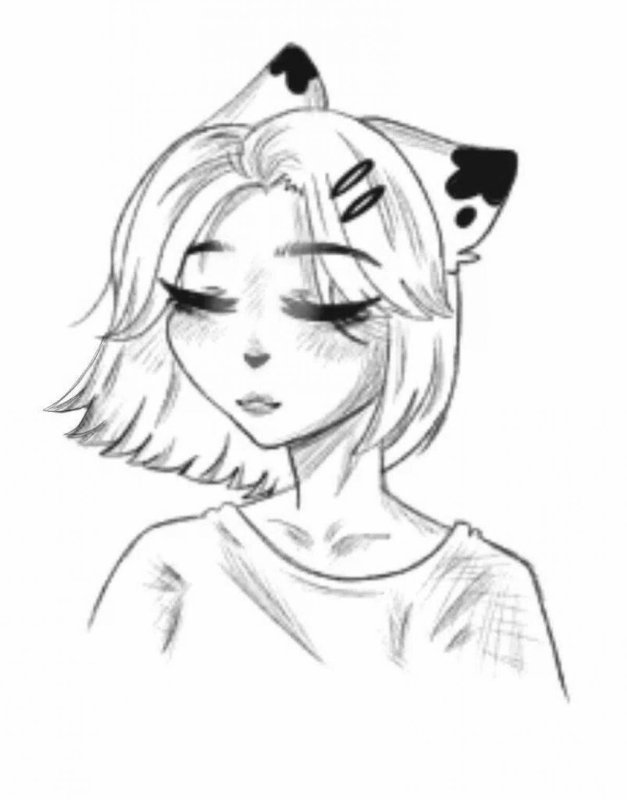 Наброски для рисования в IBISPAINT