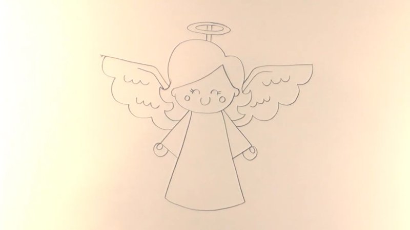 Рисунок ангела