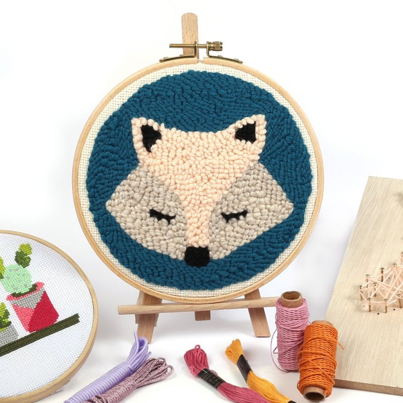 Punch Needle техника вышивания