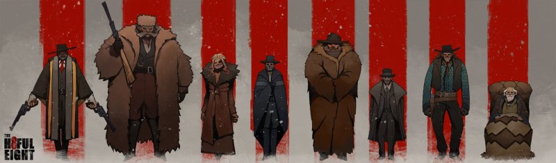 Омерзительная восьмерка 2015