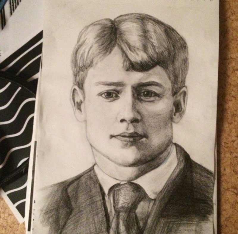 Анненков портрет Есенина