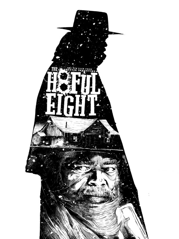 The Hateful eight 2015 poster