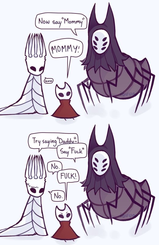 Hollow Knight бледный Король и белая леди