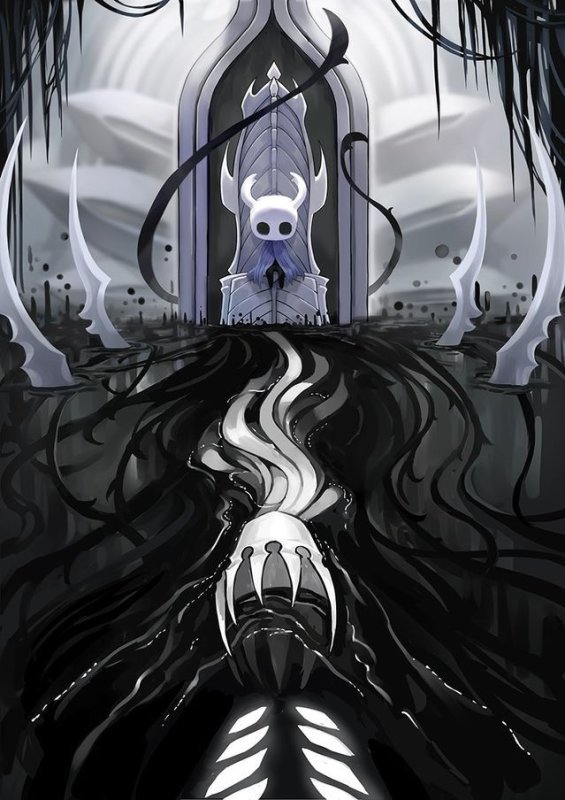 Hollow Knight pale King Art