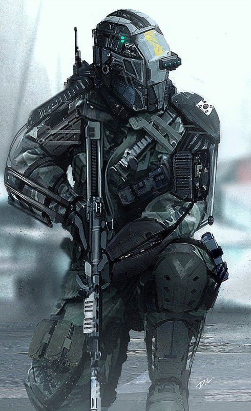 Future Soldier броня 3d