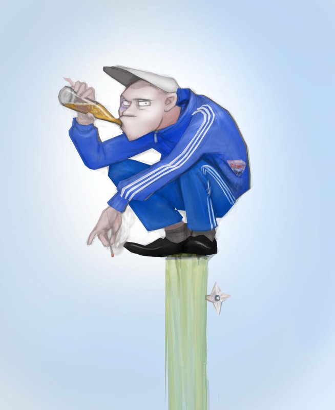 Мультяшный гопник