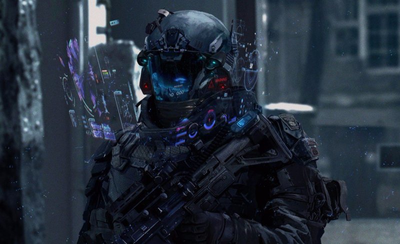 Cyberpunk 2077 солдаты