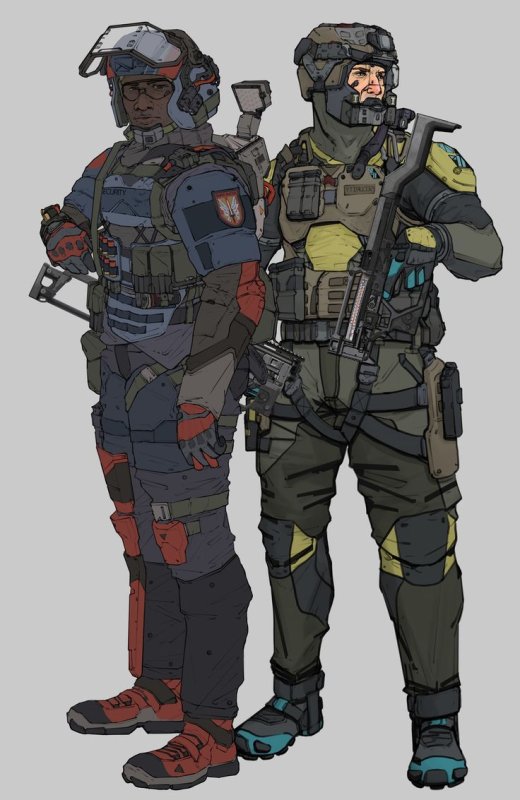 ЧВК солдат Concept Art