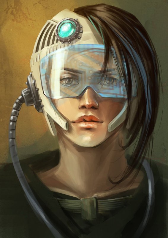 Cyberpunk 2077 человек робот