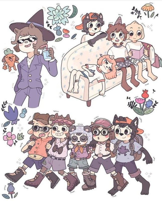 Summer Camp Island astrosleep
