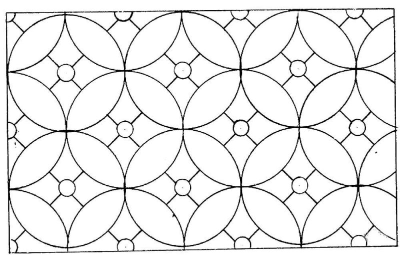 Линейный орнамент геометрический