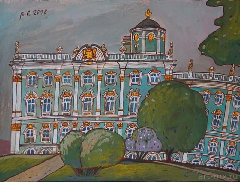 Эрмитаж рисунок для детей