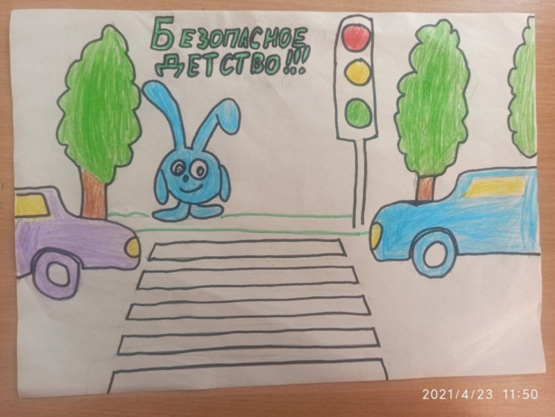 рисунки по правилам дорожного движения