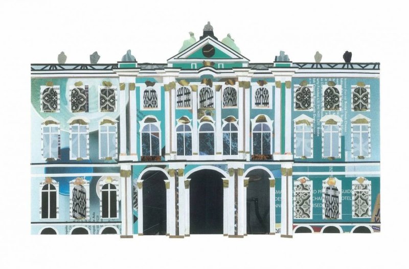 Растрелли зимний дворец Иорданская лестница