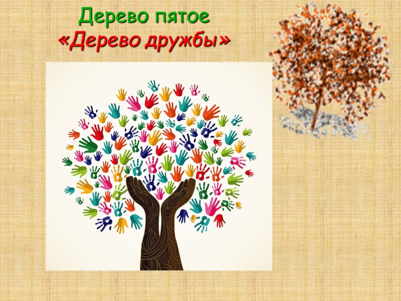 Проект дерево дружбы