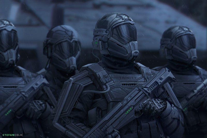 Frontier Buccaneers солдаты арт