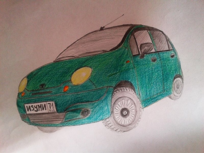 Дэомотиз нарисованный